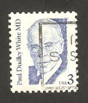 Stamps United States -  paul dudley white, cardiologo