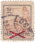 Stamps Spain -  Contra el paro obrero. Logroño
