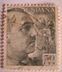Stamps Spain -  General Francisco Franco