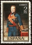 Stamps Spain -  Día del Sello. Duque de San Miguel - Federico Madrazo