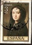 Stamps Spain -  Día del Sello. Carolina Coronado - Federico Madrazo