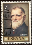 Stamps Spain -  Día del Sello. Manuel Rivadeneyra - Federico Madrazo