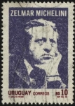 Stamps Uruguay -  Zelmar Michelini. Político y luchador social asesinado en Buenos Aires.