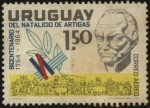 Stamps Uruguay -  200 años del nacimiento del General Artigas. Éxodo del pueblo Oriental.