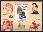 Stamps Spain -  Edifil  SH 4606  Exposición Filatélica EXFILNA 2010.   Se completa la hoja con distintos sistemas de