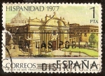 Stamps : Europe : Spain :  Hispanidad. Guatemala - Iglesia de san Francisco
