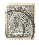 Stamps : Europe : Netherlands :  correo terrestre