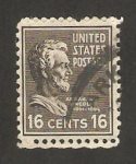 Stamps United States -  abraham lincoln