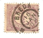 Stamps : Europe : Netherlands :  correo terrestre