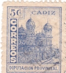 Stamps Spain -  Cádiz. Diputación Provincial