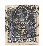 Stamps : America : Chile :  correo terrestre