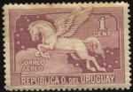 Sellos de America - Uruguay -  Pegasus.