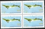 Stamps Chile -  CETACEOS DE CHILE EN CITES - BALLENA MINKE