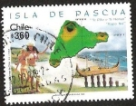 Stamps Chile -  ISLA DE PASCUA