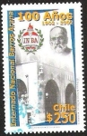Stamps Chile -  100 AÑOS INTERNADO NACIONAL BARROS ARANA