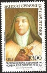 Stamps Chile -  SANTA TERESA DE LOS ANDES - CANONIZACION EN ROMA