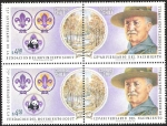 Stamps Chile -  75° ANIVERSARIO DE LA FUNDACION DEL MOVIMIENTO SCOUT