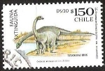 Stamps Chile -  FAUNA EXTINGUIDA
