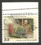 Stamps United States -  frederick law olmsted, arquitecto paisajista