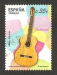 Stamps : Europe : Spain :  4628 - instrumento musical, una guitarra