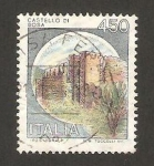 Stamps Italy -  castillo de bosa