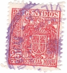 Stamps Spain -  Escudo. Especial movil