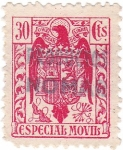 Stamps : Europe : Spain :  Escudo. Especial movil