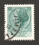 Stamps Italy -  moneda siracusiana