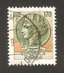 Stamps Italy -  moneda siracusana