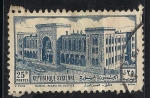 Stamps Syria -  Palacio de Justicia, Damasco.