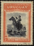 Sellos de America - Uruguay -  El General Artigas en el Cerrito. 100 años de la muerte del prócer.