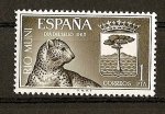Stamps Spain -  Dia del Sello / Rio Muni