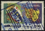 Stamps Uruguay -  El carnaval más largo del mundo. Carnaval del Uruguay.