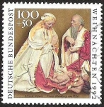 Stamps : Europe : Germany :  DEUTSCHE BUNDESPOST  - WEIHNACHTEN 