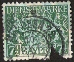 Stamps : Europe : Germany :  BAYERN - DIENSTMARKE