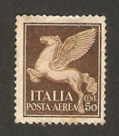 Stamps Italy -  caballo alado