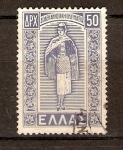 Stamps : Europe : Greece :  TRAJE   TÍPICO