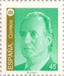 Stamps Spain -  Juan Carlos I (45 pta)