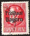 Stamps Germany -  BAYERN - FREIFTAAT