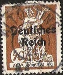 Stamps Germany -  BAYERN - DEUTFCHES REICH