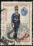 Stamps Uruguay -  Militares Blandengues de Artigas.