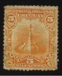 Stamps America - Uruguay -  Monumento del General Artigas en la ciudad de San José.