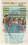 Stamps : America : Guatemala :  Tricentenario de la Universidad de San Carlos de Guatemala