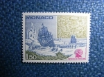 Stamps Monaco -  Comite Artico Congreso de Roma 1981