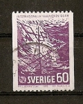 Stamps Sweden -  Centenario de la Union Internacional de Telecomunicaciones.
