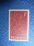 Stamps : Europe : Monaco :  St. J.B. de la Salle