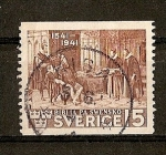 Stamps Sweden -  Cuarto Cent. de la traduccion de la Biblia en Sueco.