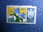 Stamps : Europe : San_Marino :  Flora