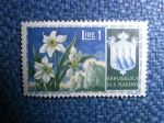 Stamps : Europe : San_Marino :  Flora