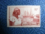 Stamps America - Guadeloupe -  Nativa